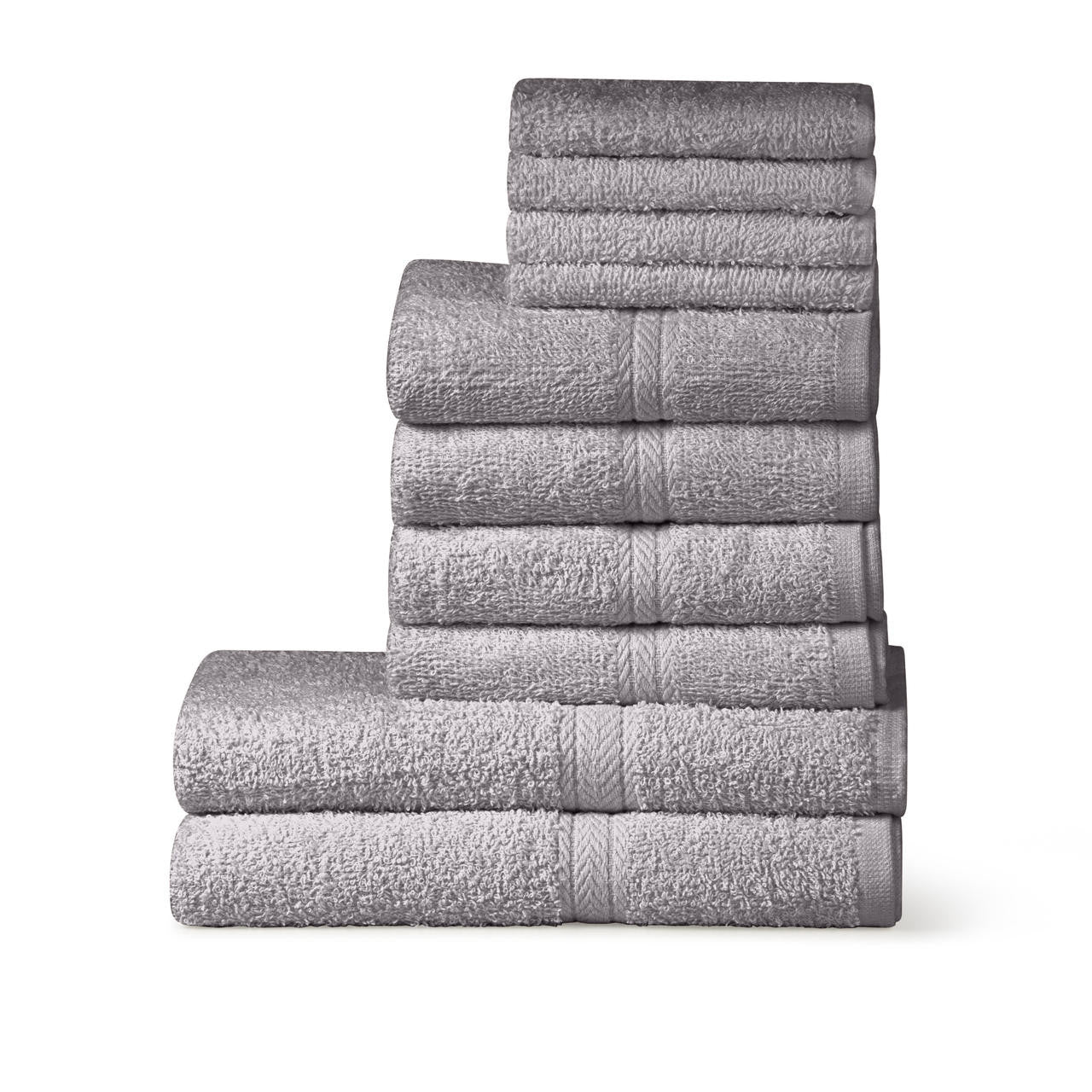 10 Piece 450GSM Value Range Towel Bale Sets