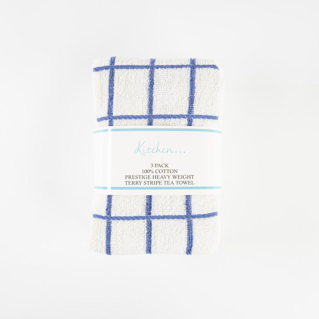 100% Cotton Terry Towelling Tea Towel - Prestige