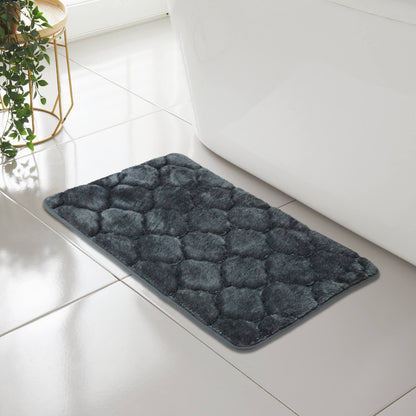 Greek Key Design Memory Foam Bath Mat