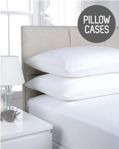 180TC Easy Iron - Percale Pillowcases