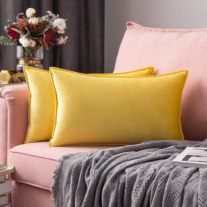 Set of 2 Cushions with Premium Waterproof Covers Included - 30x50cm