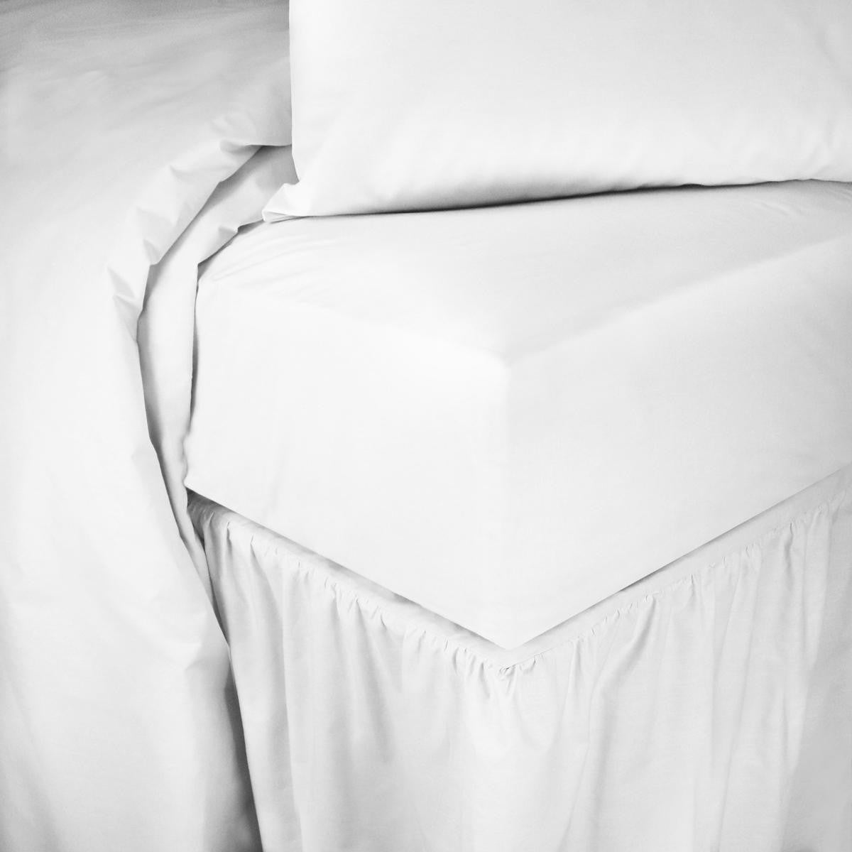 200TC Percale Base Valances - 100% Cotton