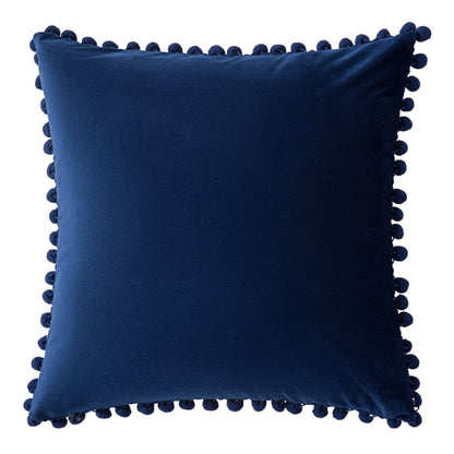 Set of 2 Cushions with Premium Pompom Velvet Cushion Covers Included - 45x45cm