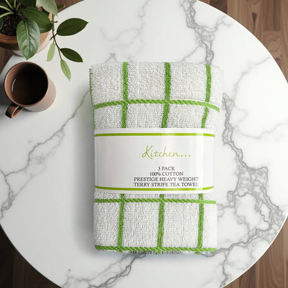 100% Cotton Terry Towelling Tea Towel - Prestige