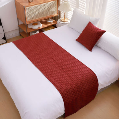 Quilted Velvet Bed Runner – Luxurious Comfort for a Hotel-Style Bedroom Finish