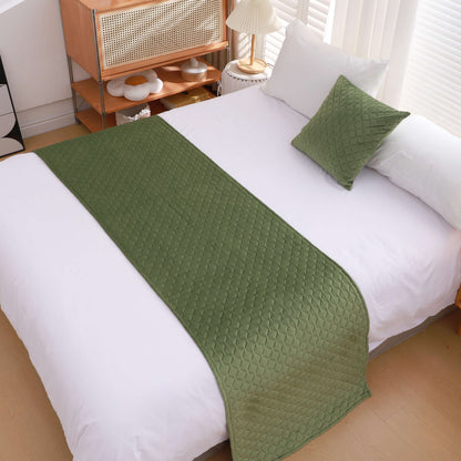 Quilted Velvet Bed Runner – Luxurious Comfort for a Hotel-Style Bedroom Finish