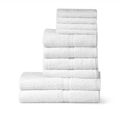 10 Piece 450GSM Value Range Towel Bale Sets
