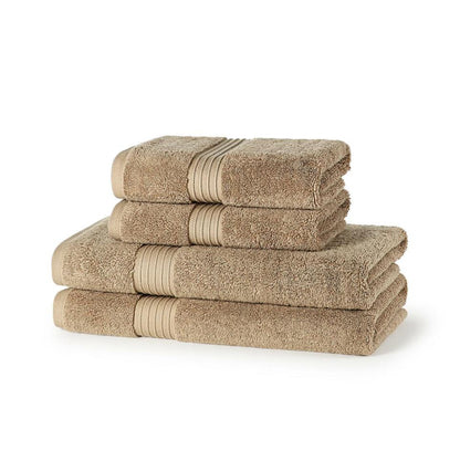 4 Piece 600GSM Zero Twist Towel Bale Sets