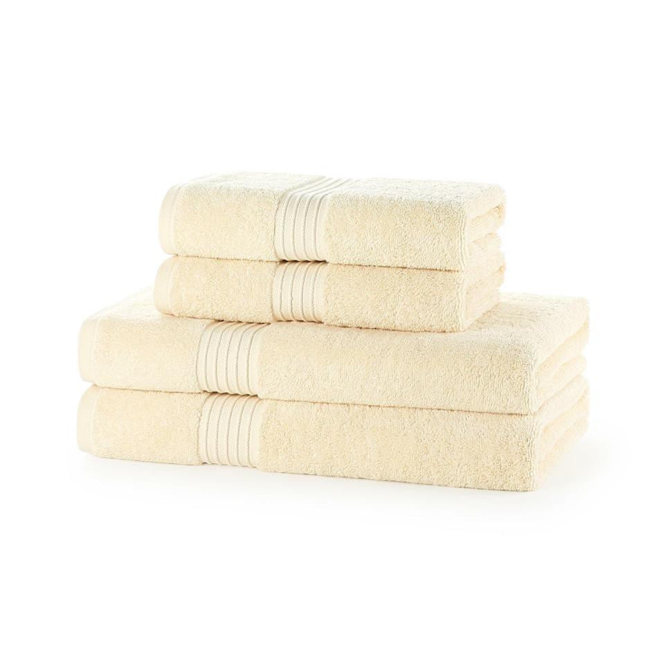 4 Piece 700 GSM Royal Egyptian Towel Bale - 2 Hand Towels, 2 Bath Towels