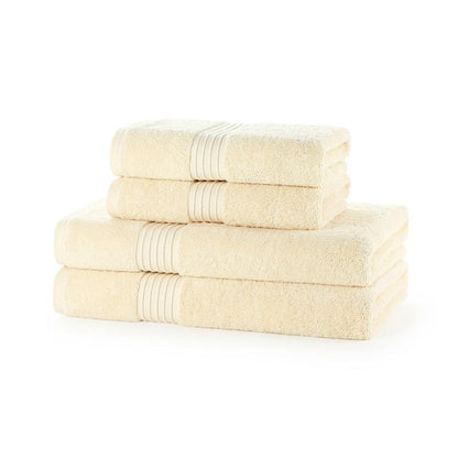 4 Piece 700 GSM Royal Egyptian Towel Bale - 2 Hand Towels, 2 Bath Towels