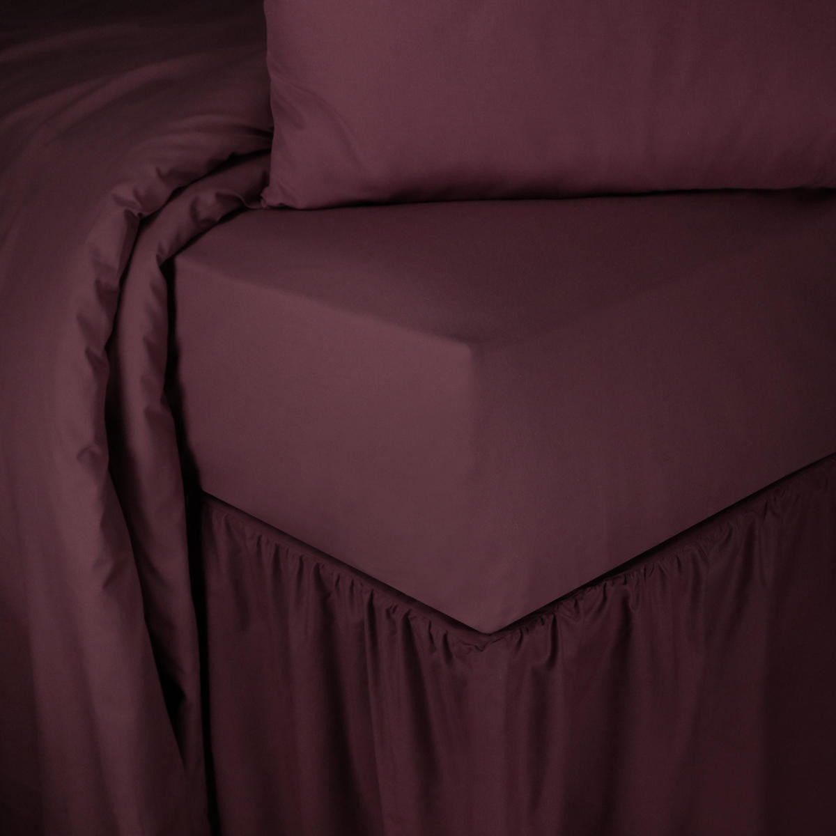 68 Pick Polycotton (Kingfisher Collection) - Valance Sheets