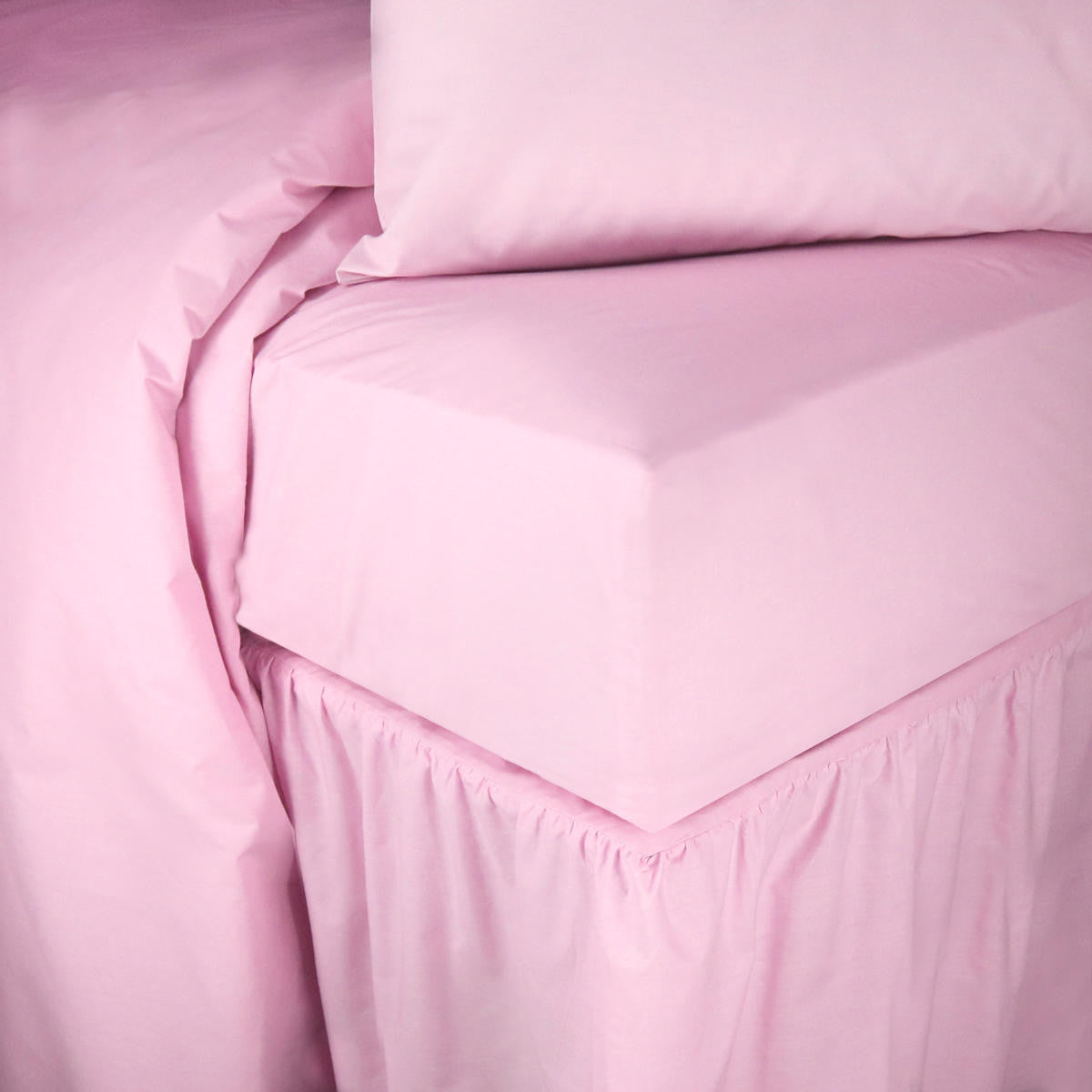 68 Pick Polycotton Frilled Base Valances