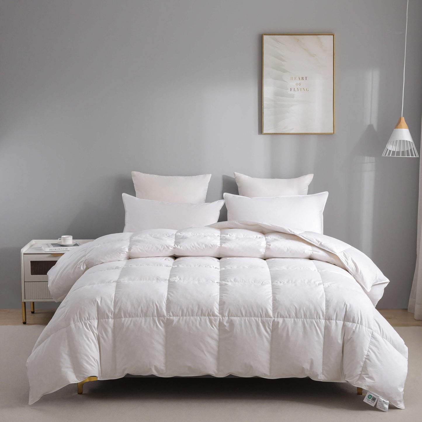 Goose Feather and Down Duvets 10.5 Tog - OekoTex Certified