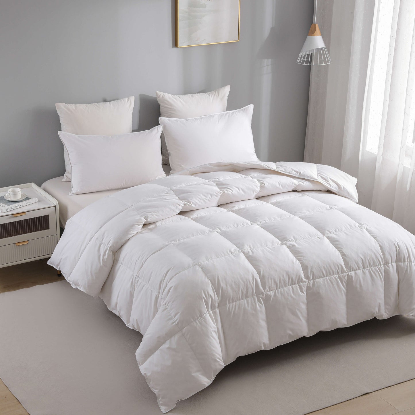 Goose Feather and Down Duvets 10.5 Tog - OekoTex Certified