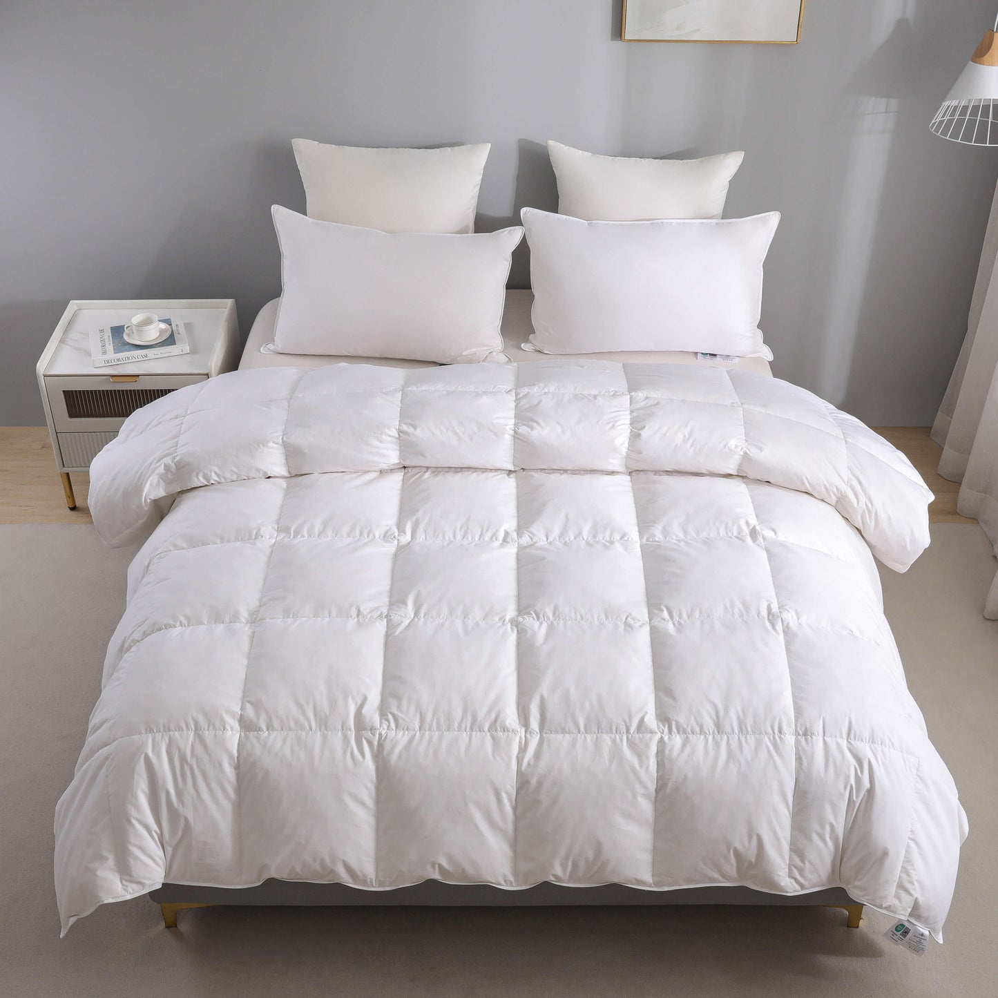Goose Feather and Down Duvets 10.5 Tog - OekoTex Certified