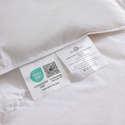 Goose Feather and Down Duvets 10.5 Tog - OekoTex Certified