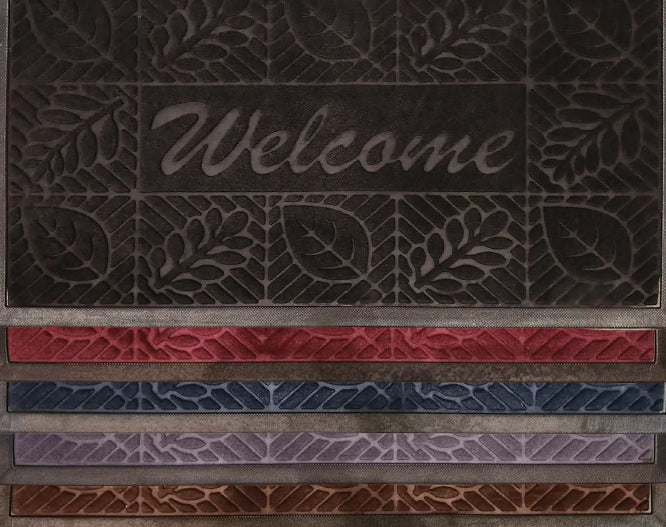 Premium Rubber Back Door Mats | Embossed Non-Slip Entrance Mats for Homes