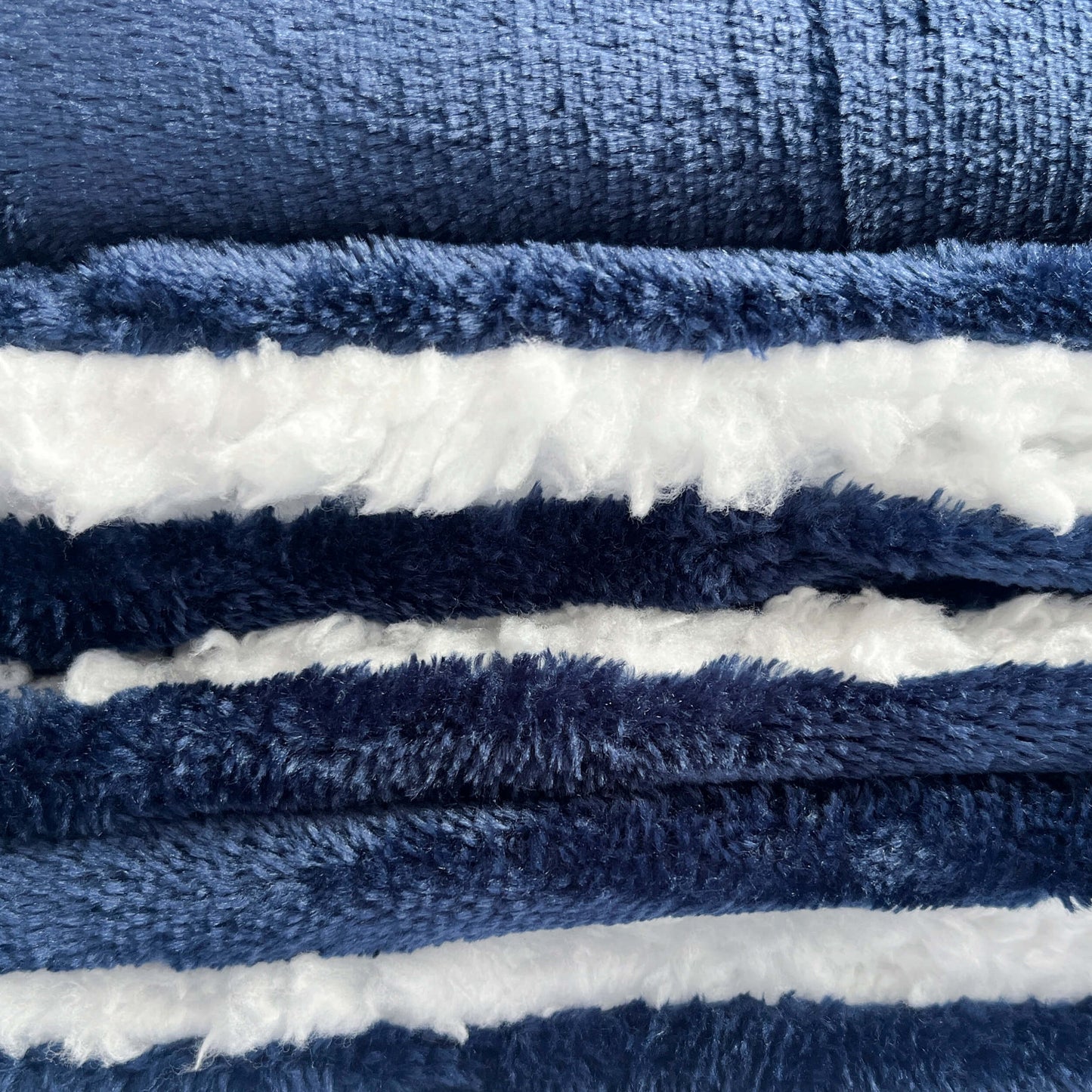 Double Layer Sherpa Hooded Blanket