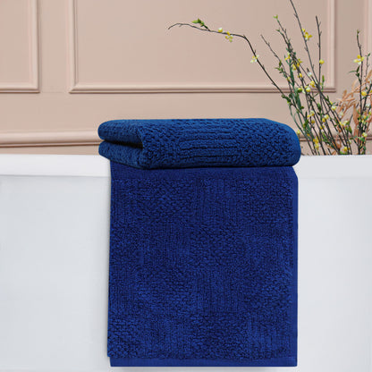 600 GSM Premium Jacquard Weave Designed Towels - Bath Sheets