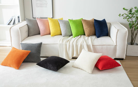 Premium Pine Corduroy Cushion Covers - 45x45cm