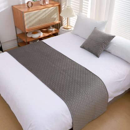 Quilted Velvet Bed Runner – Luxurious Comfort for a Hotel-Style Bedroom Finish