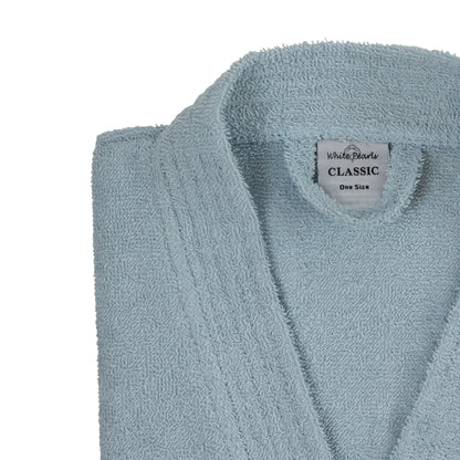 Value Range Terry Towelling Kimono Bathrobe - 100% Cotton