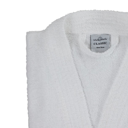 Value Range Terry Towelling Kimono Bathrobe - 100% Cotton