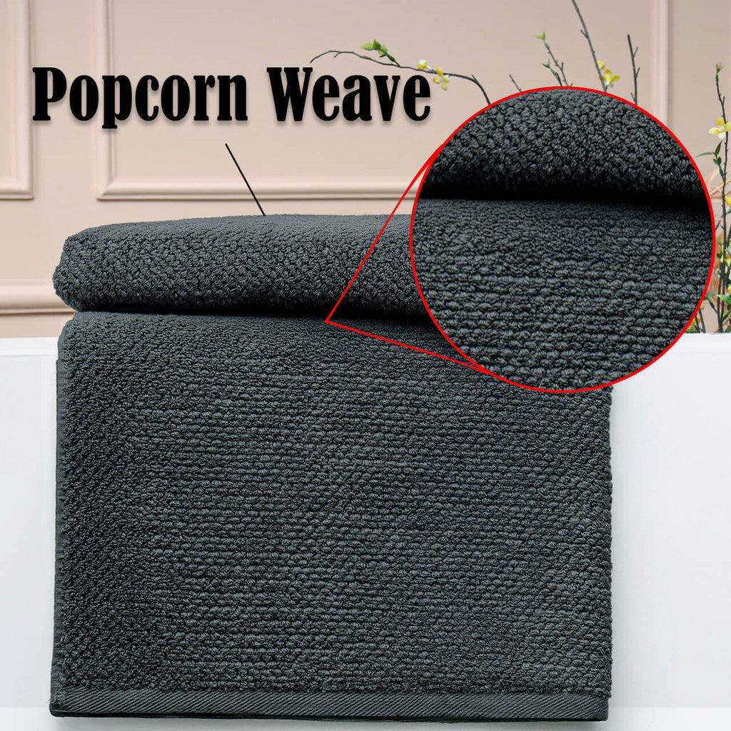 600 GSM Premium Jacquard Weave Designed Towels - Bath Sheets