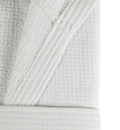 Premium 2in1 'Waffle Outer' 'Towelling Inner' 100% Cotton Dressing Gowns - Hooded