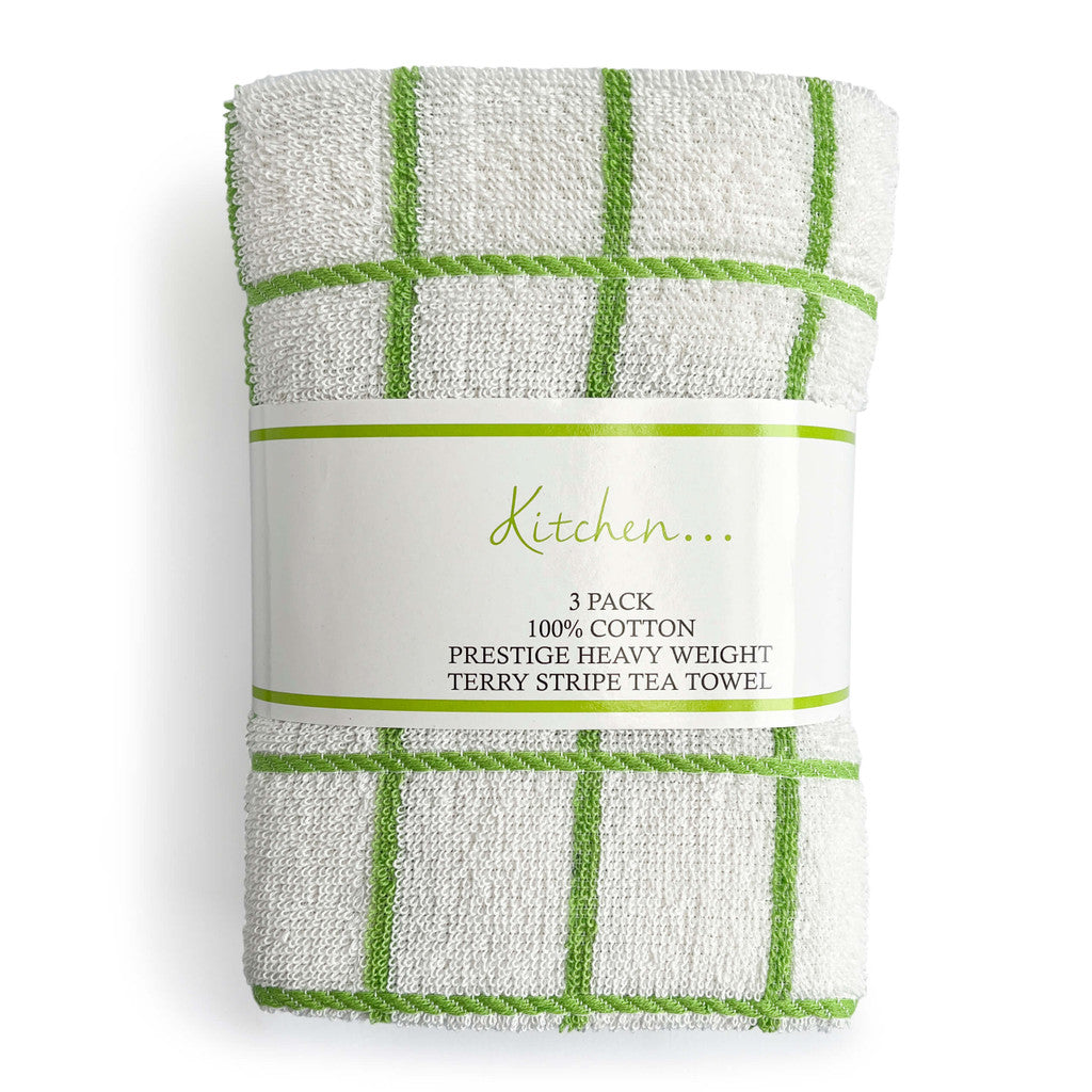 100% Cotton Terry Towelling Tea Towel - Prestige