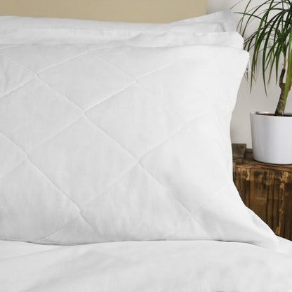 800 Gram Bounce Back Pillow with Quilted Zipped Removable Cover