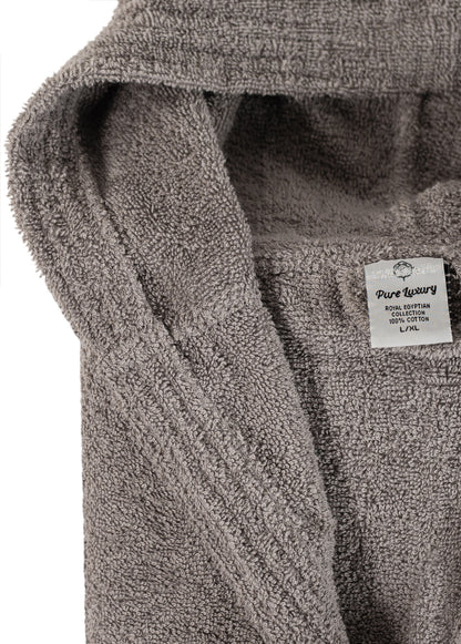 Egyptian Collection Towelling Bath Robe - Hooded