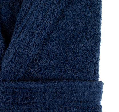 Luxury Egyptian Collection Towelling Bath Robe - Shawl Collar