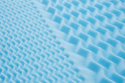 5 Zone Memory Foam Foam Mattress Topper - Coverless