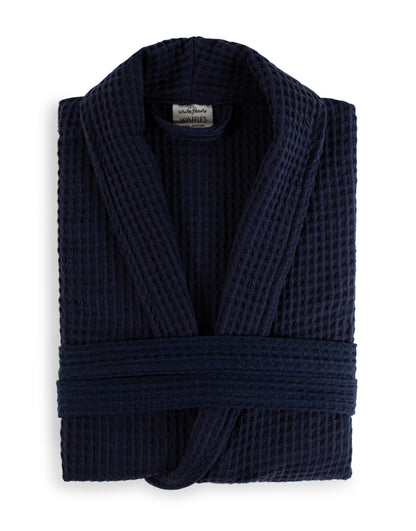 100% Cotton Lightweight Waffle Dressing Gown
