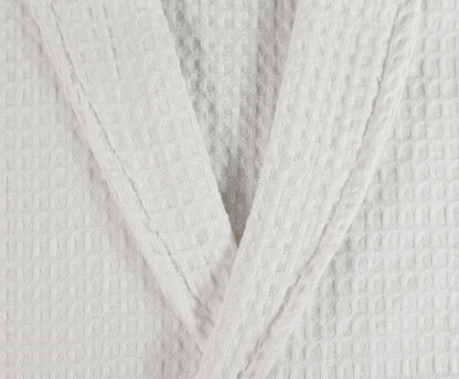 100% Cotton Lightweight Waffle Dressing Gown