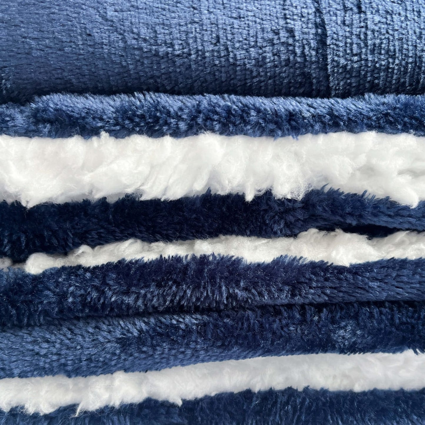 Double Layer Sherpa Hooded Blanket