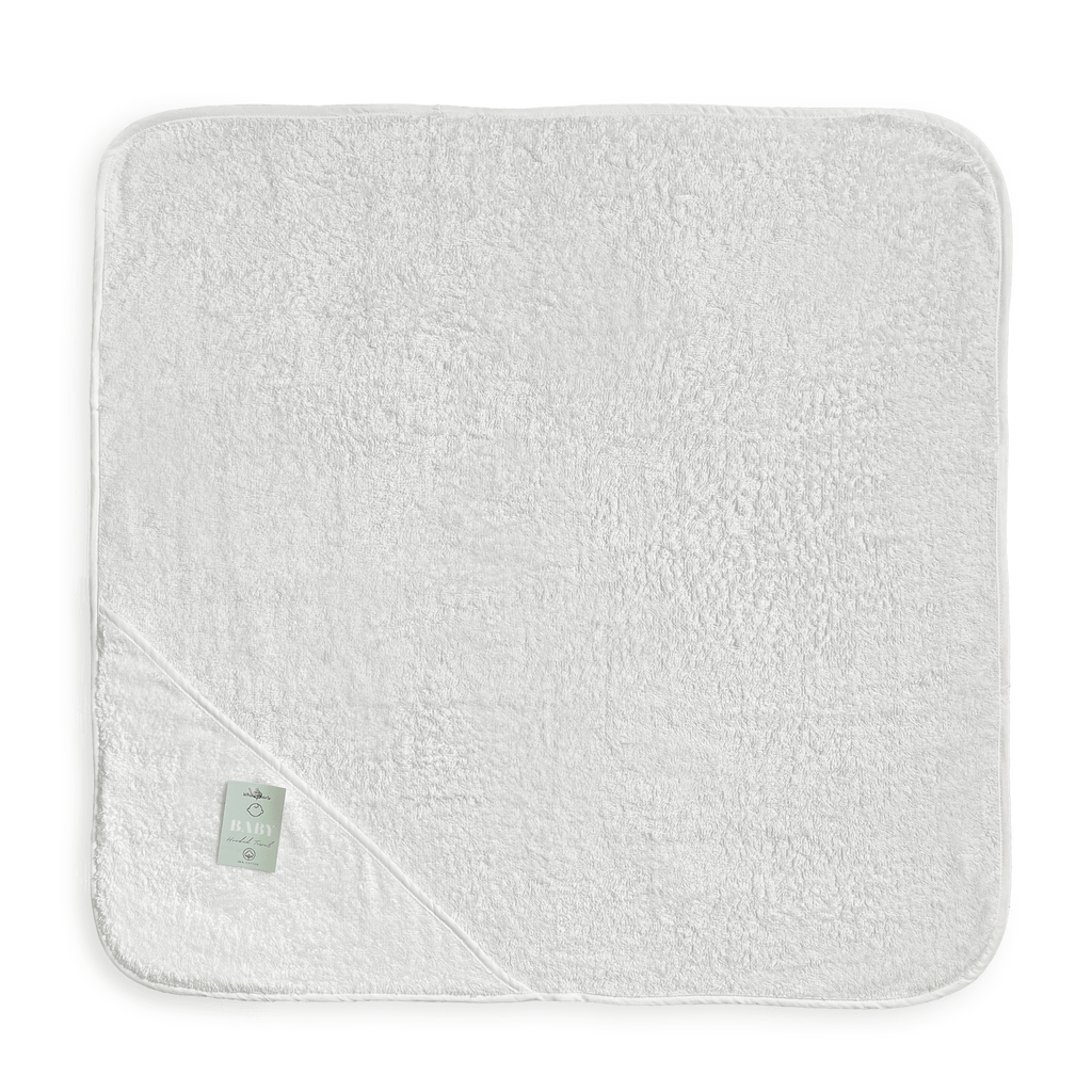 Baby Hooded Towel - Terry Towelling (75x75 cm)