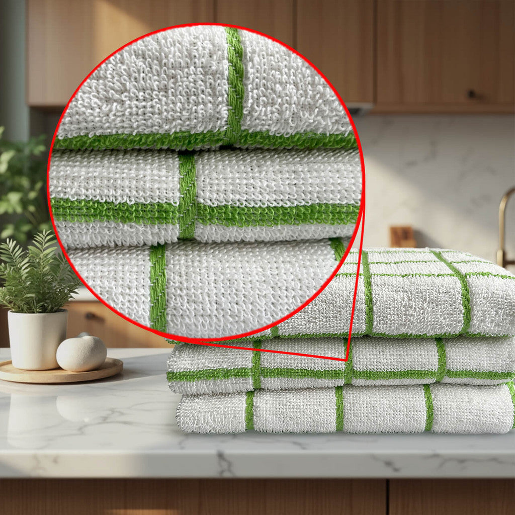 100% Cotton Terry Towelling Tea Towel - Prestige