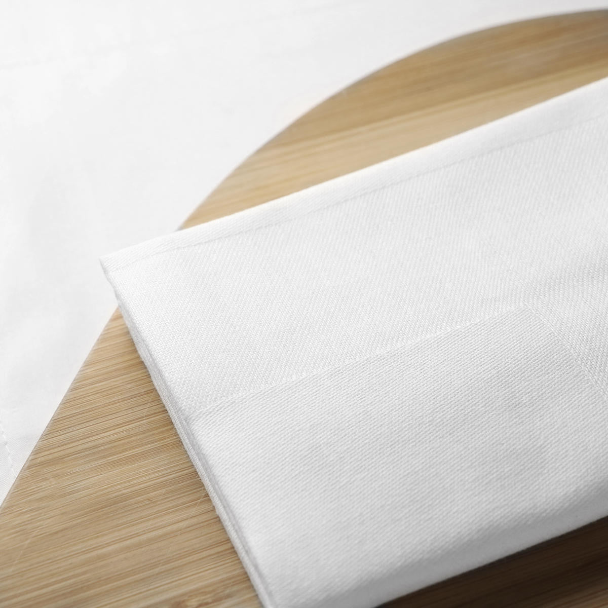 Cotton Damask Satin Band Tablecloths