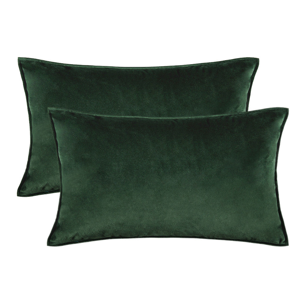 Set of 2 Cushions with Premium Waterproof Covers Included - 30x50cm