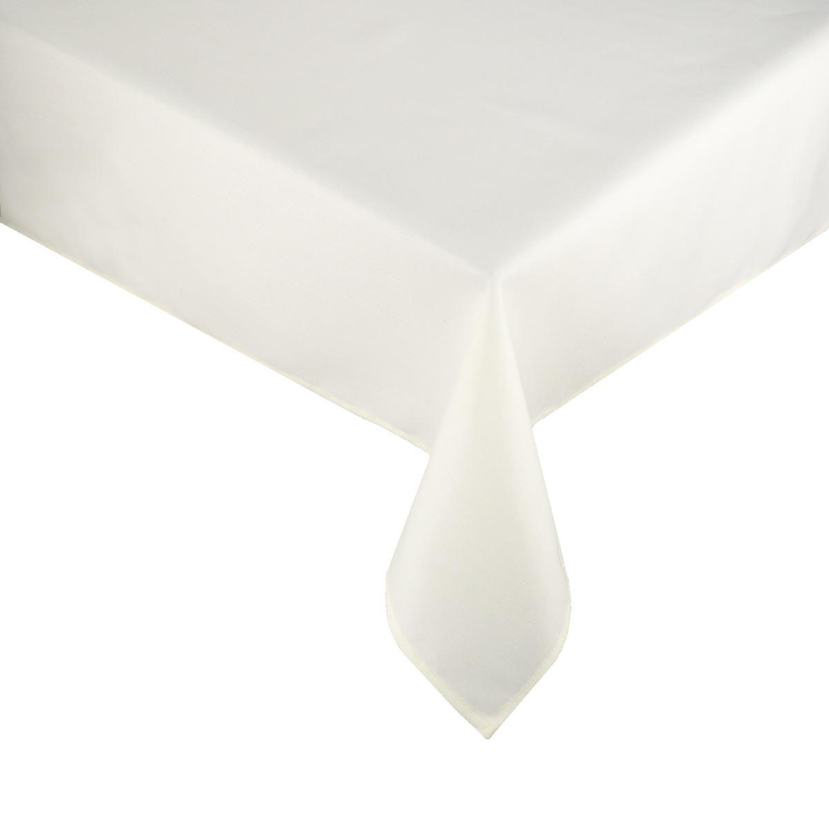 Easy Iron Plain 100% Polyester Tablecloths - 4 Colours