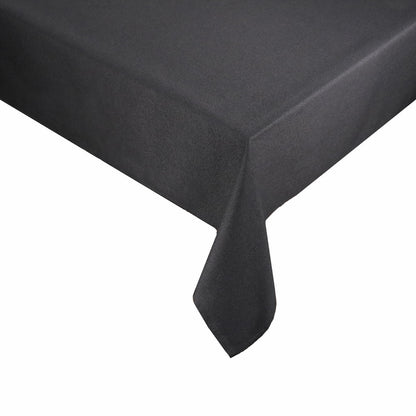 Easy Iron Plain 100% Polyester Tablecloths - 4 Colours