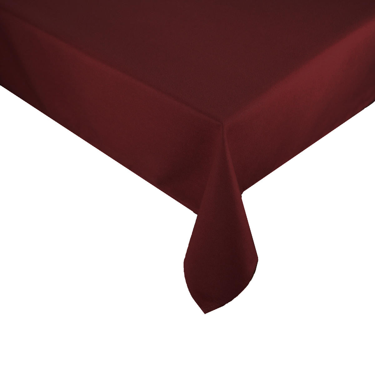 Easy Iron Plain 100% Polyester Tablecloths - 4 Colours