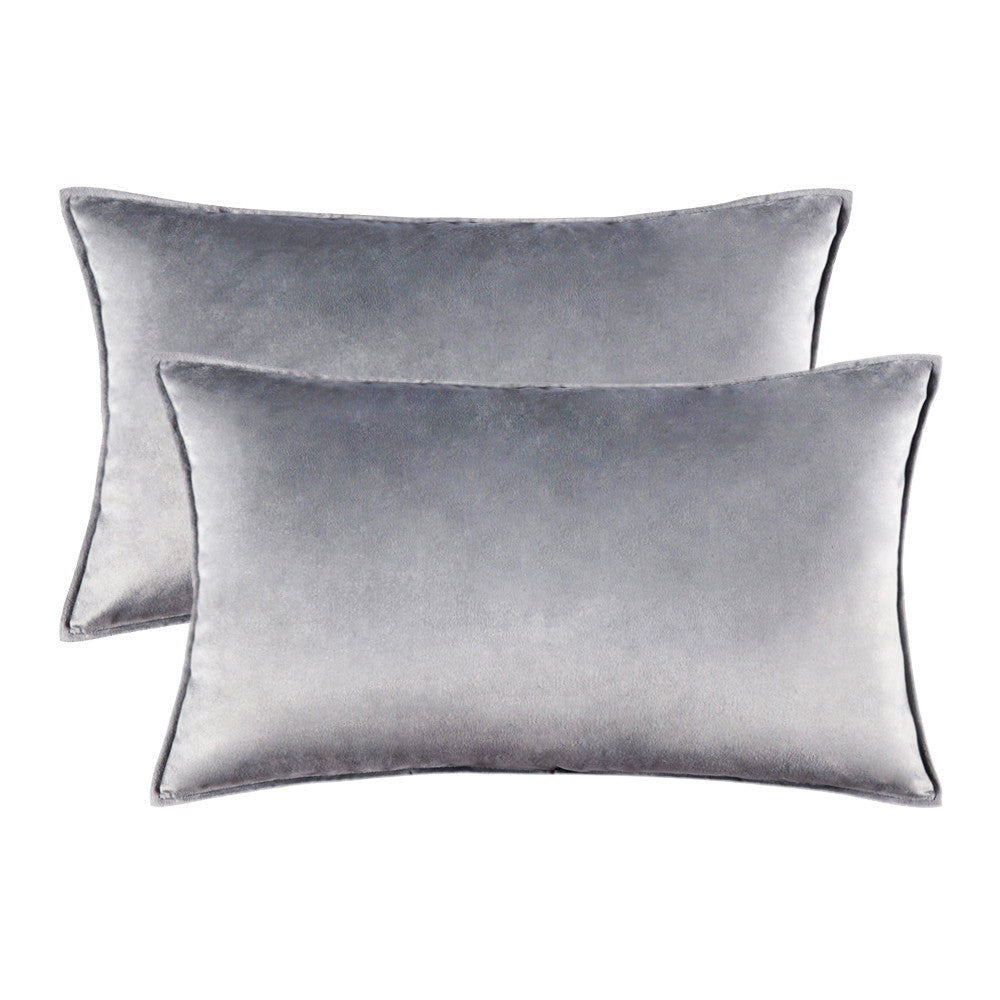 Set of 2 Cushions with Premium Waterproof Covers Included - 30x50cm