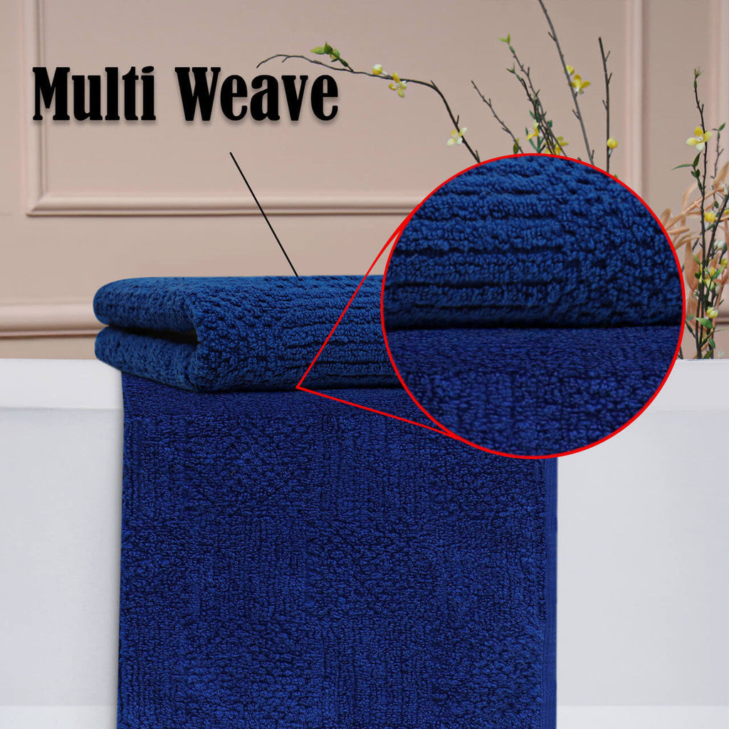 600 GSM Premium Jacquard Weave Designed Towels - Bath Sheets