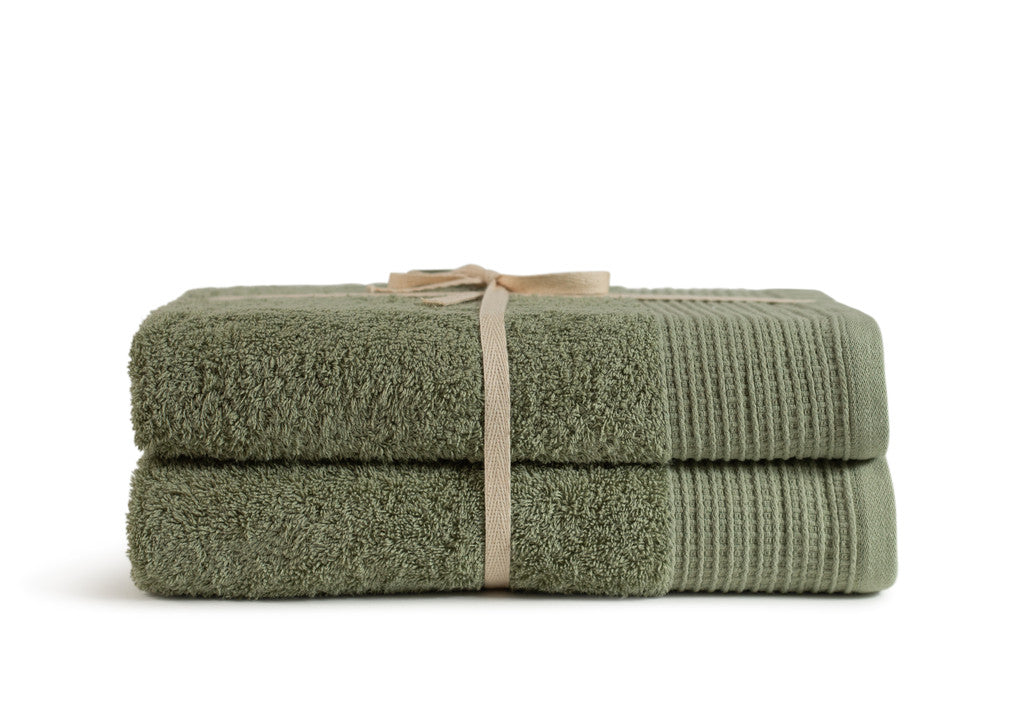 100% Organic Cotton Towels - Gift Ribboned