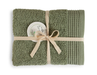 100% Organic Cotton Towels - Gift Ribboned
