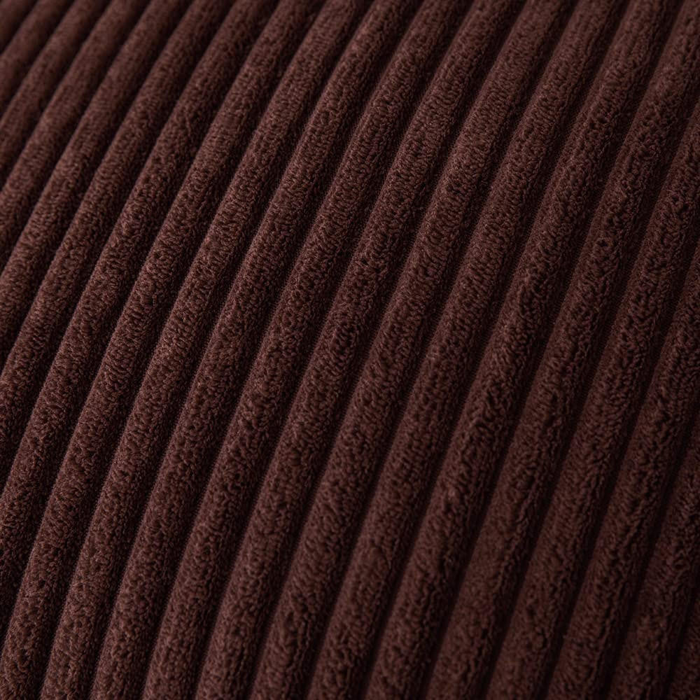 Set of 2 Cushions with Corduroy Covers Included - 45x45 cm