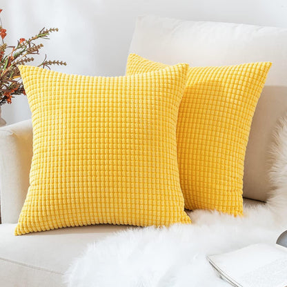 Wholesale Premium Corn Corduroy Cushion Covers - 45x45cm
